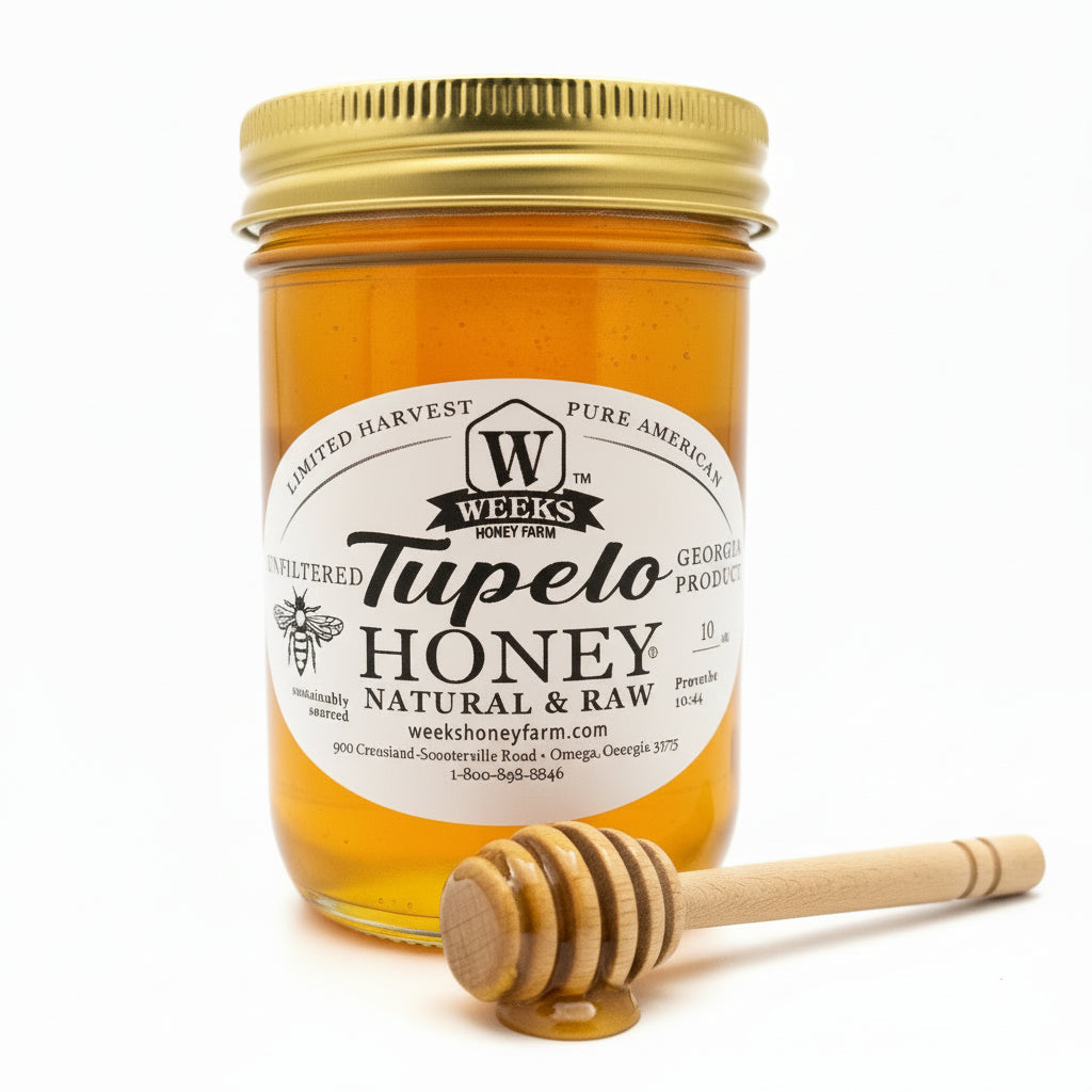 Raw Georgia Tupelo Honey — Buttery & Smooth