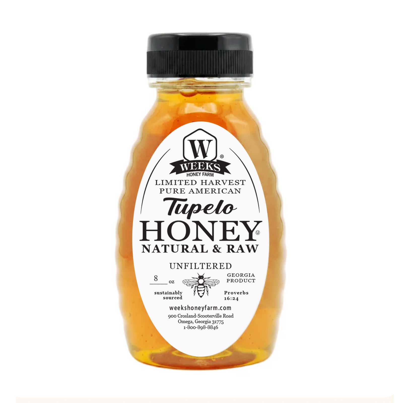Raw Georgia Tupelo Honey — Buttery & Smooth