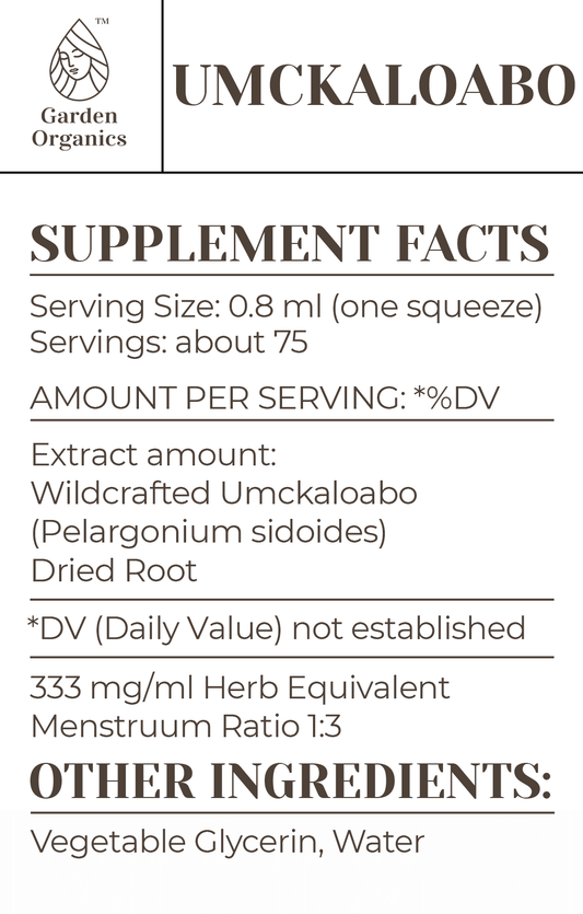 Umckaloabo Tincture