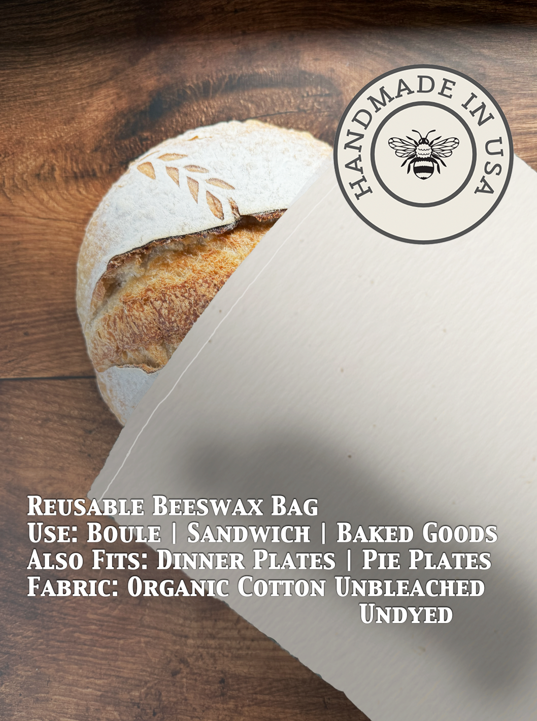 Handmade Bread Bag | Beeswaxed