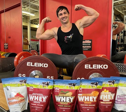 Whey Protein Isolate Flight   Try 5 flavors!