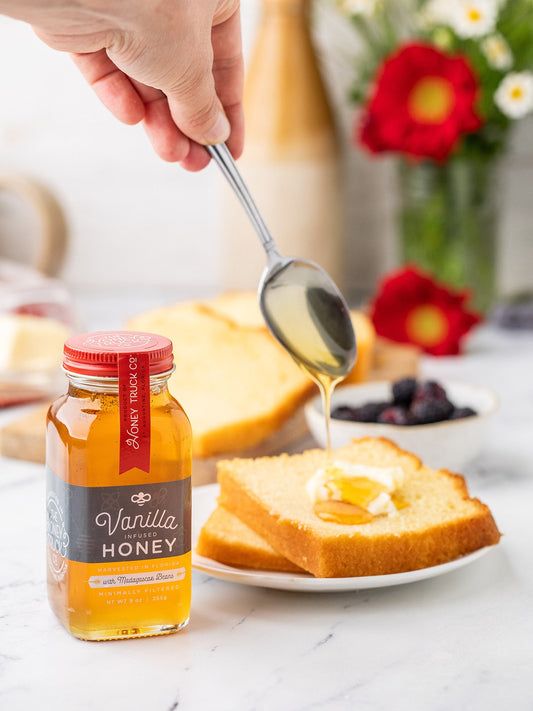 Florida Raw Honey: Vanilla Infused