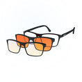 Cargar la imagen en la vista de la galería, Versa Blue Light Blocking Glasses – with Interchangeable 50% and 99% Blocking Lenses
