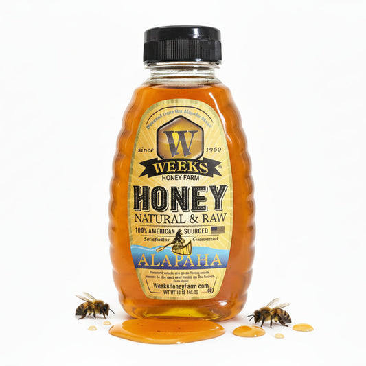 Premium Raw Alapaha Honey – Unfiltered Wildflower Blend from South Georgia
