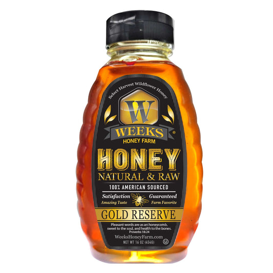 Weeks Gold Reserve Honey — Special Edition Raw Georgia Honey
