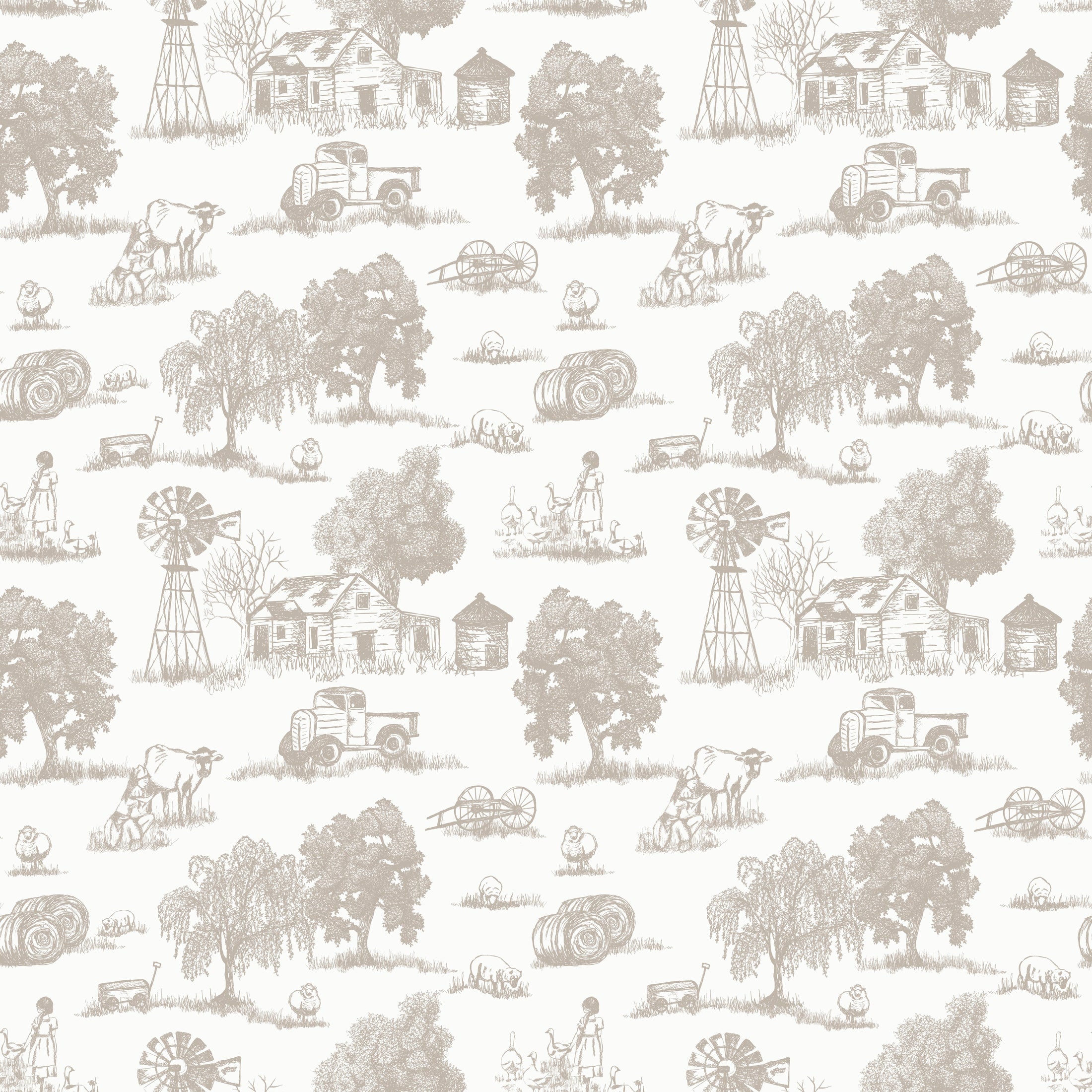Winona Wallpaper by Hannah Langford Design