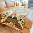 Load image into Gallery viewer, Andean Alpaca Wool Blanket - Sandstone

