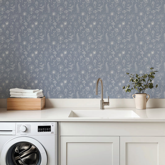 Kaila Wallpaper by Painted Hawk Design