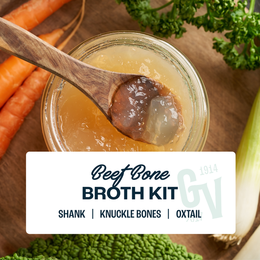 Grass Fed Beef Bone Broth Kit