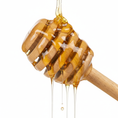 Cargar la imagen en la vista de la galería, Honey Dipper - 6 Inch Wooden Honey Drizzler Spoon
