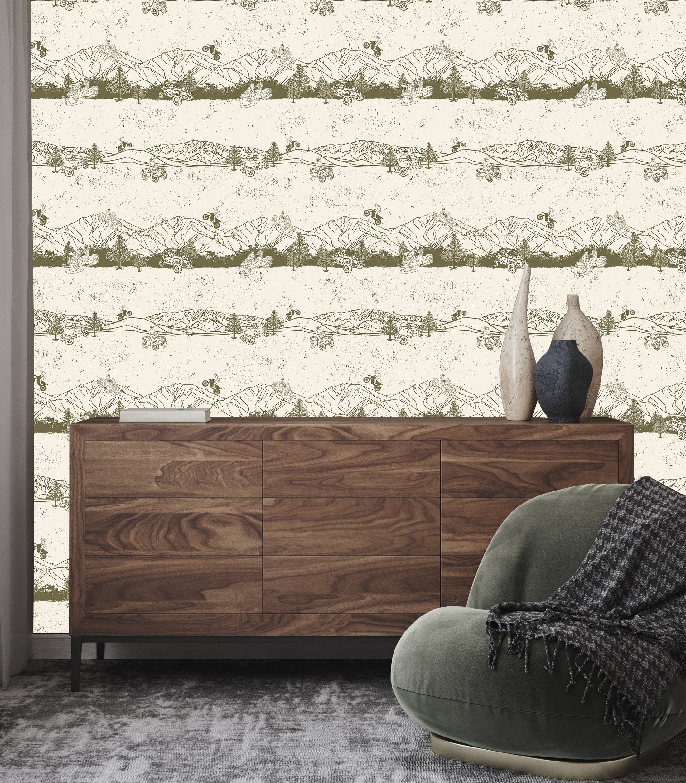 Nash Wallpaper by Hannah Langford