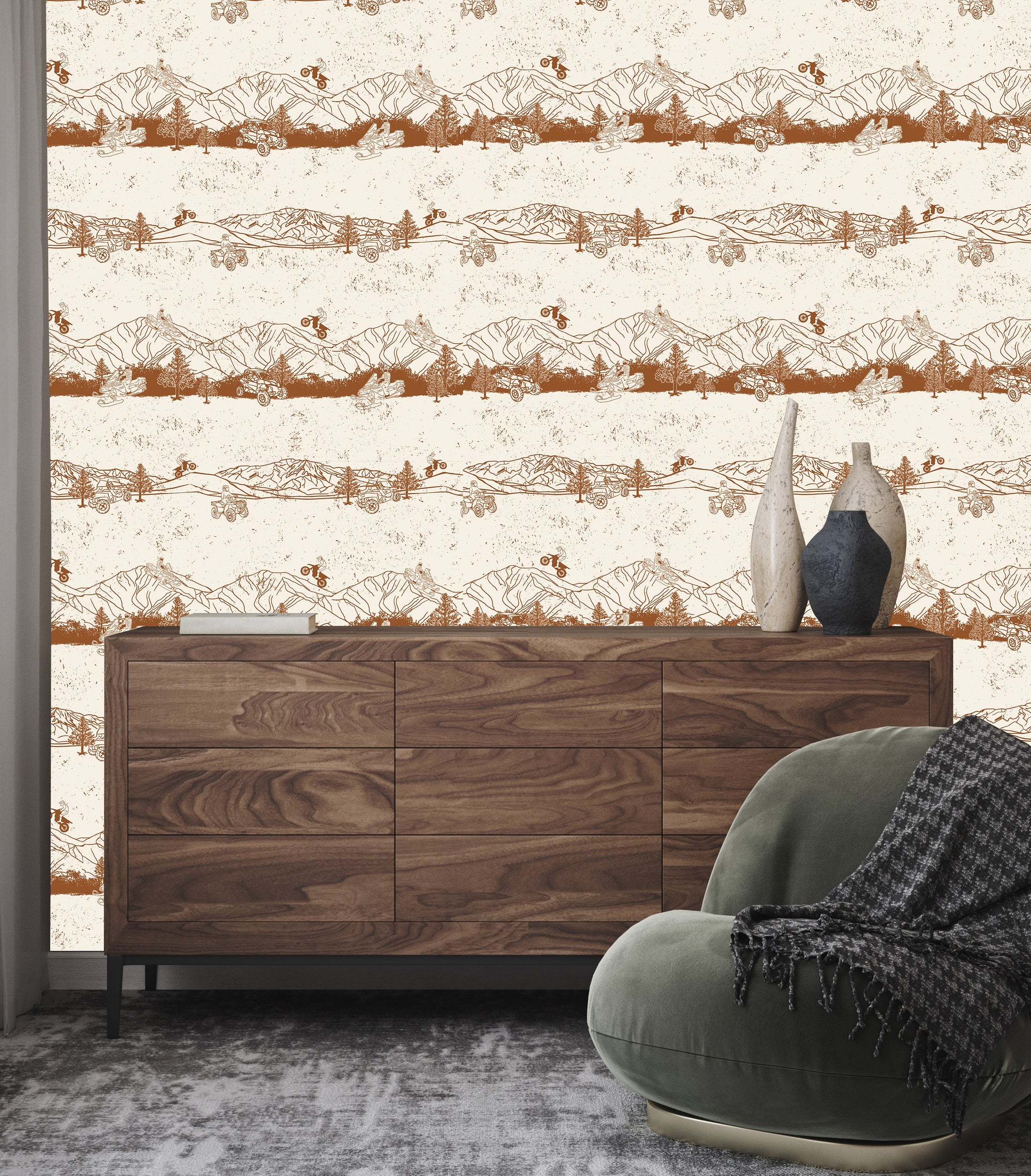 Nash Wallpaper by Hannah Langford
