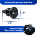 Cargar la imagen en la vista de la galería, Magnetic Car Phone Holder – Air Vent Mount w/ 360° Rotation
