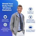 Cargar la imagen en la vista de la galería, EMF Radiation Protection Hooded Jacket
