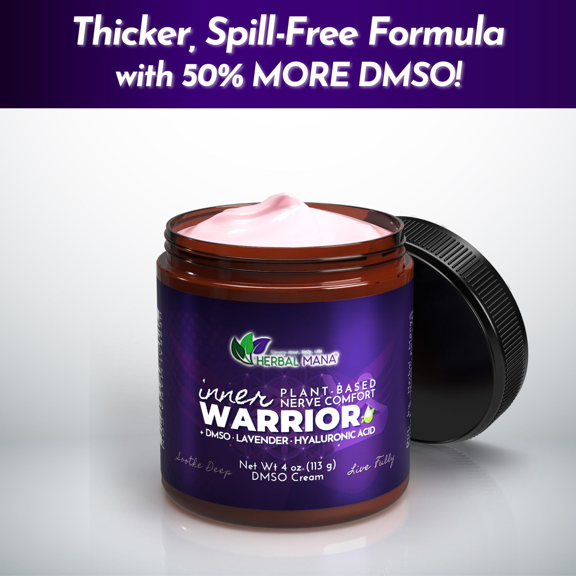 DMSO Cream for Nerve Pain Relief & Sleep | Inner Warrior
