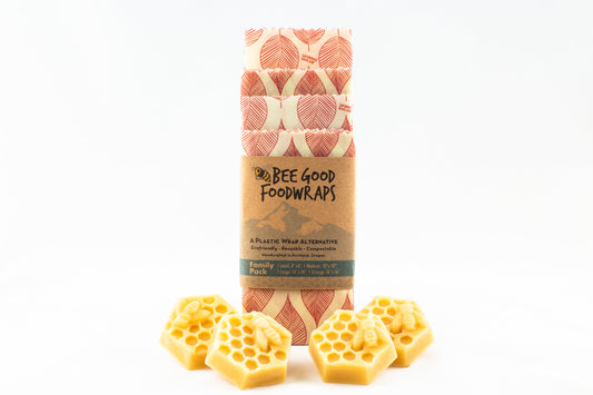 Scarlet Leaves Beeswax Wrap Collection
