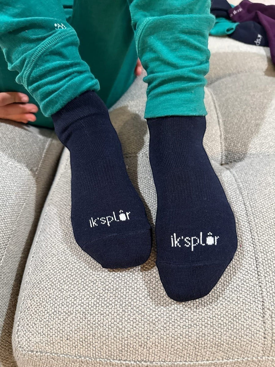 Natural Fiber Trail Socks — 2 Pack