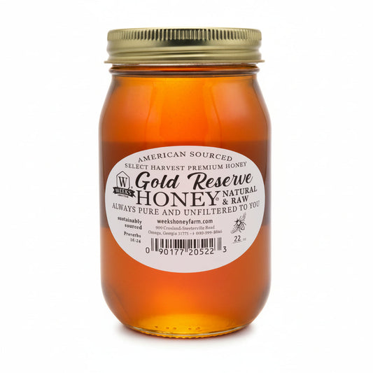 Georgia Raw Honey: Gold Reserve Honey — Weeks Special Edition