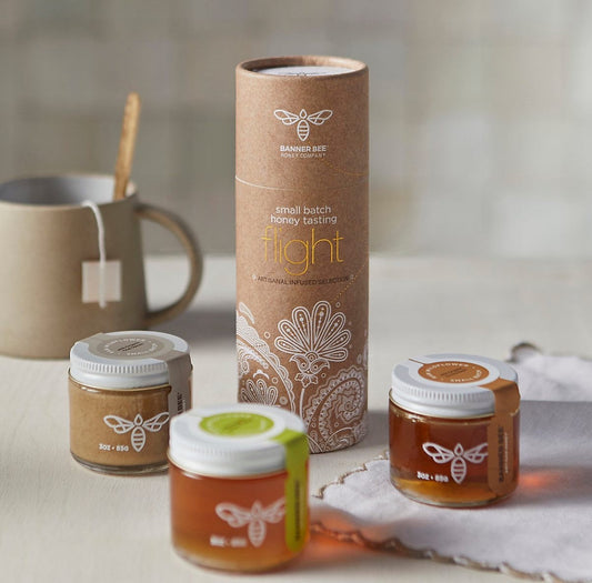 Banner Bee Honey Flight: Tea Lover's Selection