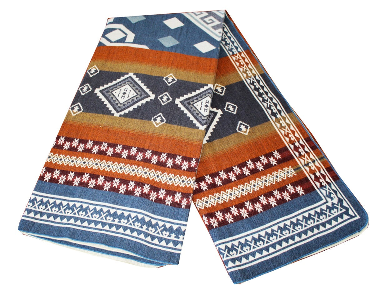 Tierra y Fuego Andes Blanket: Full Size 79" x 89"