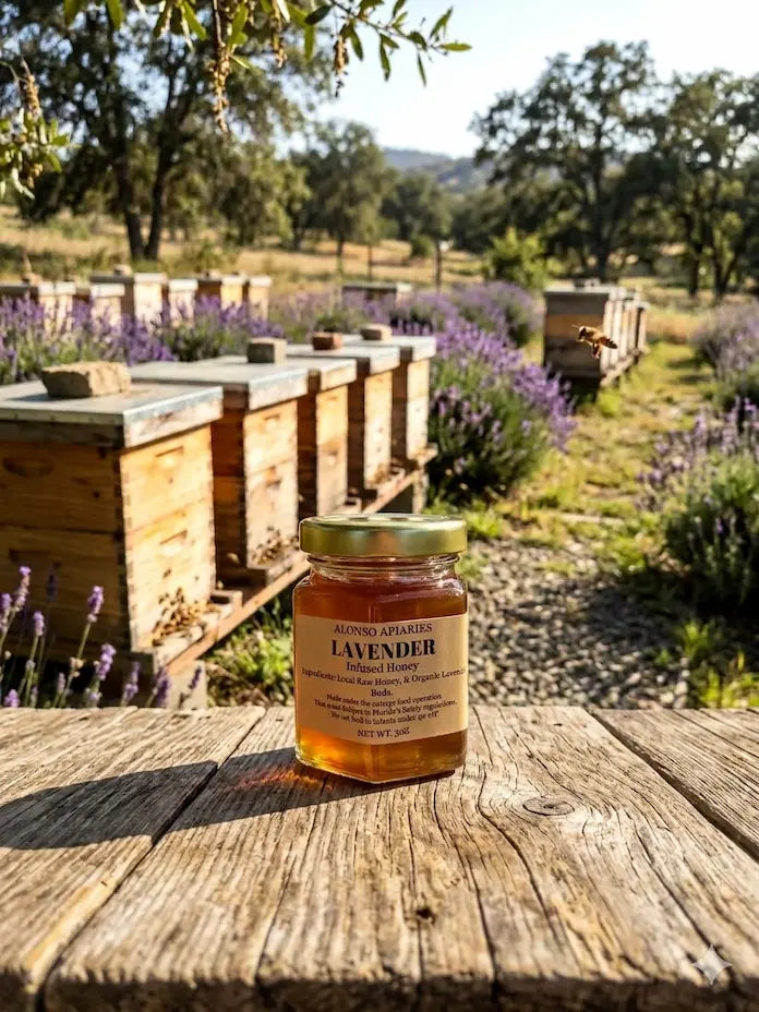 Infused Lavender Honey