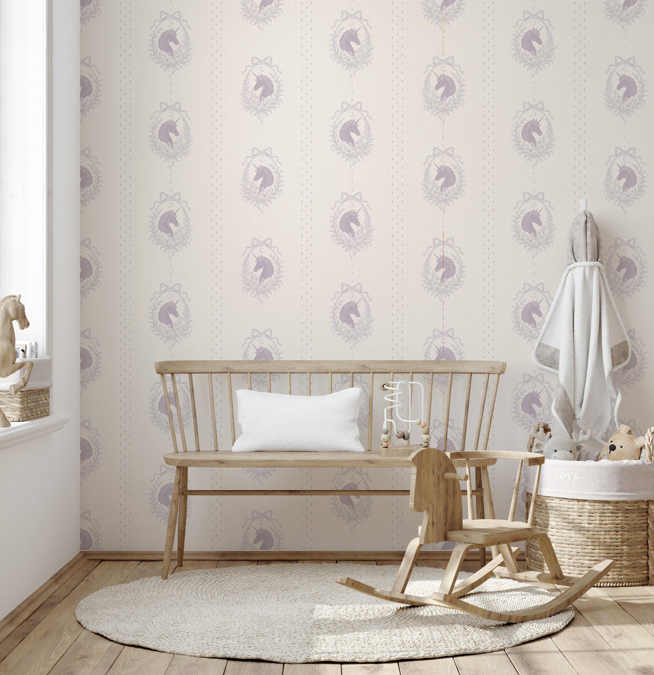 Bluette Wallpaper by The Feral Flower
