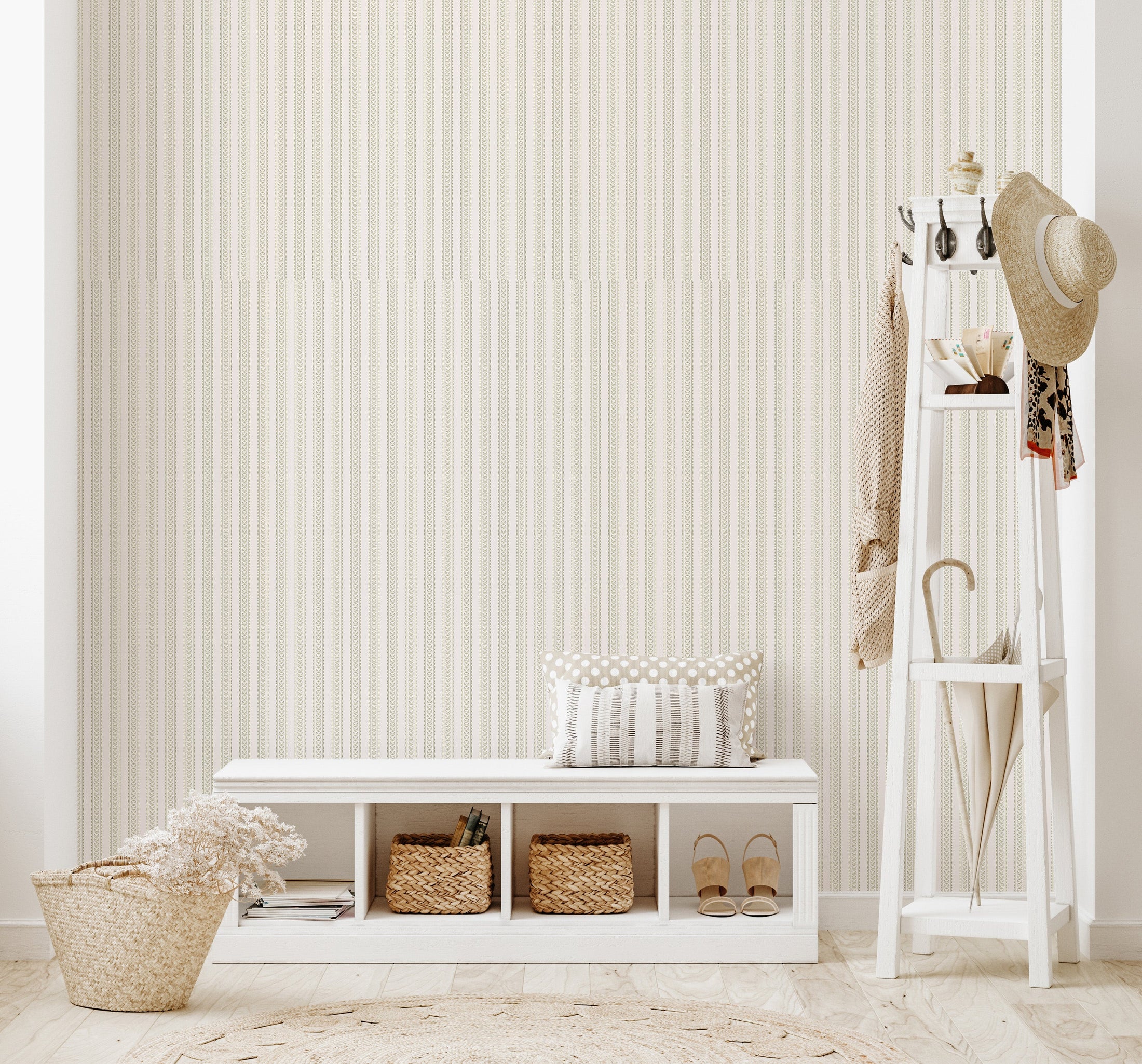 Elovie Wallpaper by Quirky Paisley Designs