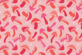 Load image into Gallery viewer, Beeswax Food Wrap - Pink Mushroom Print
