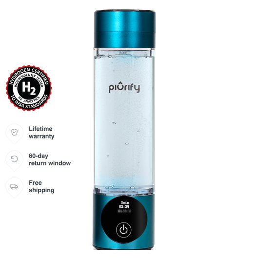 PIURIFY Hydrogenator® Hydrogen Water Bottle - Turquoise