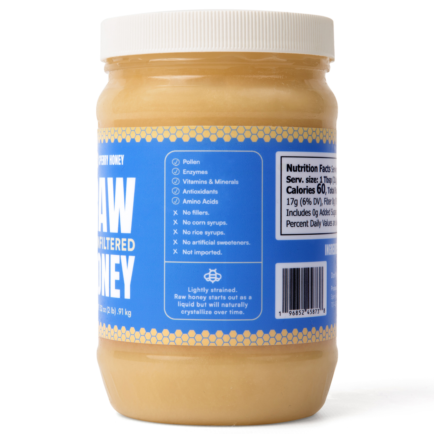 Sperry Raw and Unfiltered Honey from North Dakota