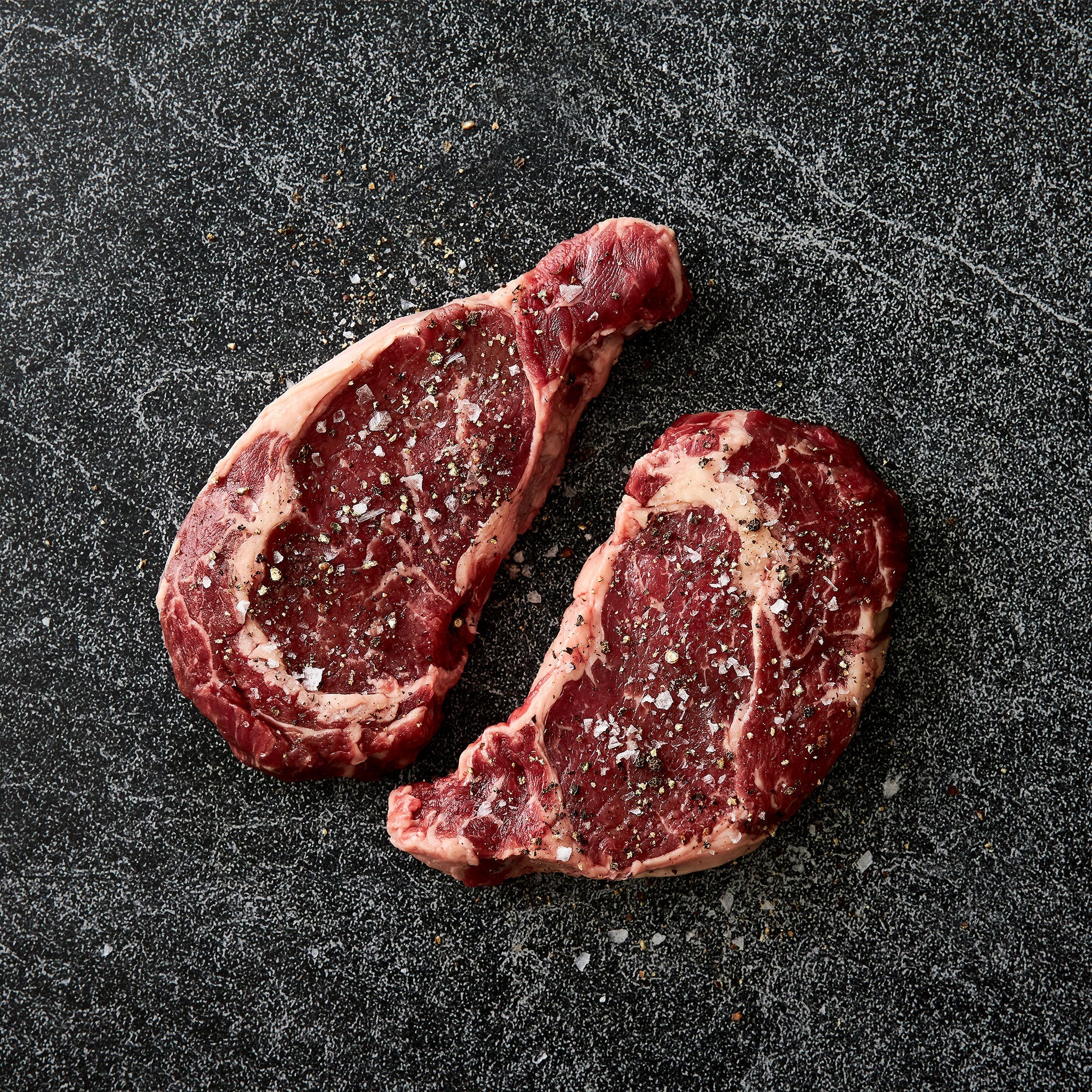 Grass Fed Ribeye Steaks (Two Steaks)
