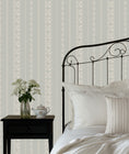 Cargar la imagen en la vista de la galería, Roselle Stripe Wallpaper by Safari Natalia x Taddy Mikelaites
