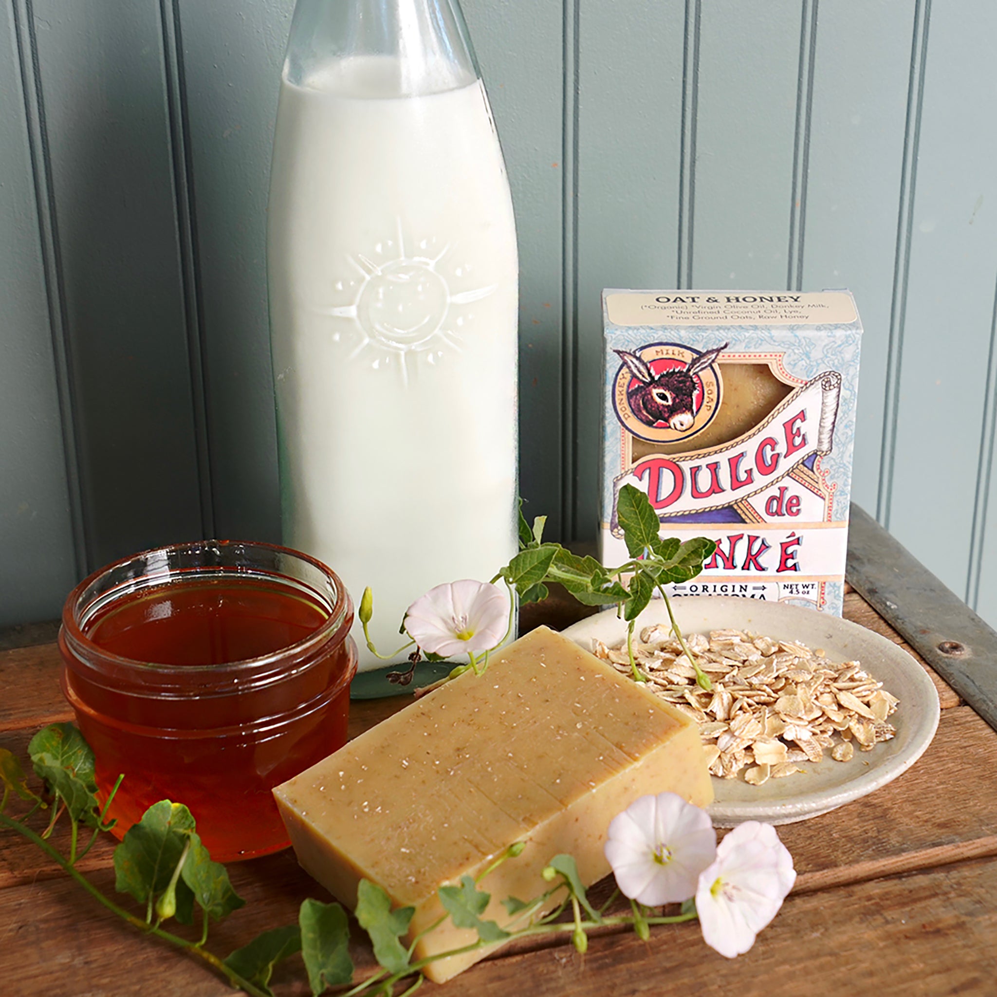 Pre-order for October: Colloidal Oat & Honey Donkey Milk Soap 4.5 oz