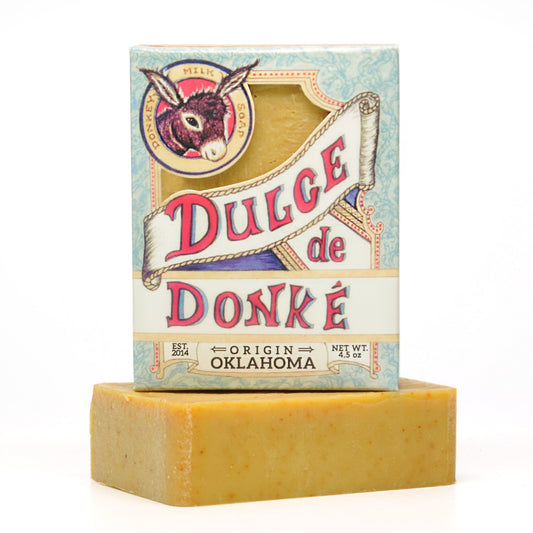 Orange Turmeric Donkey Milk Soap 4.5 oz