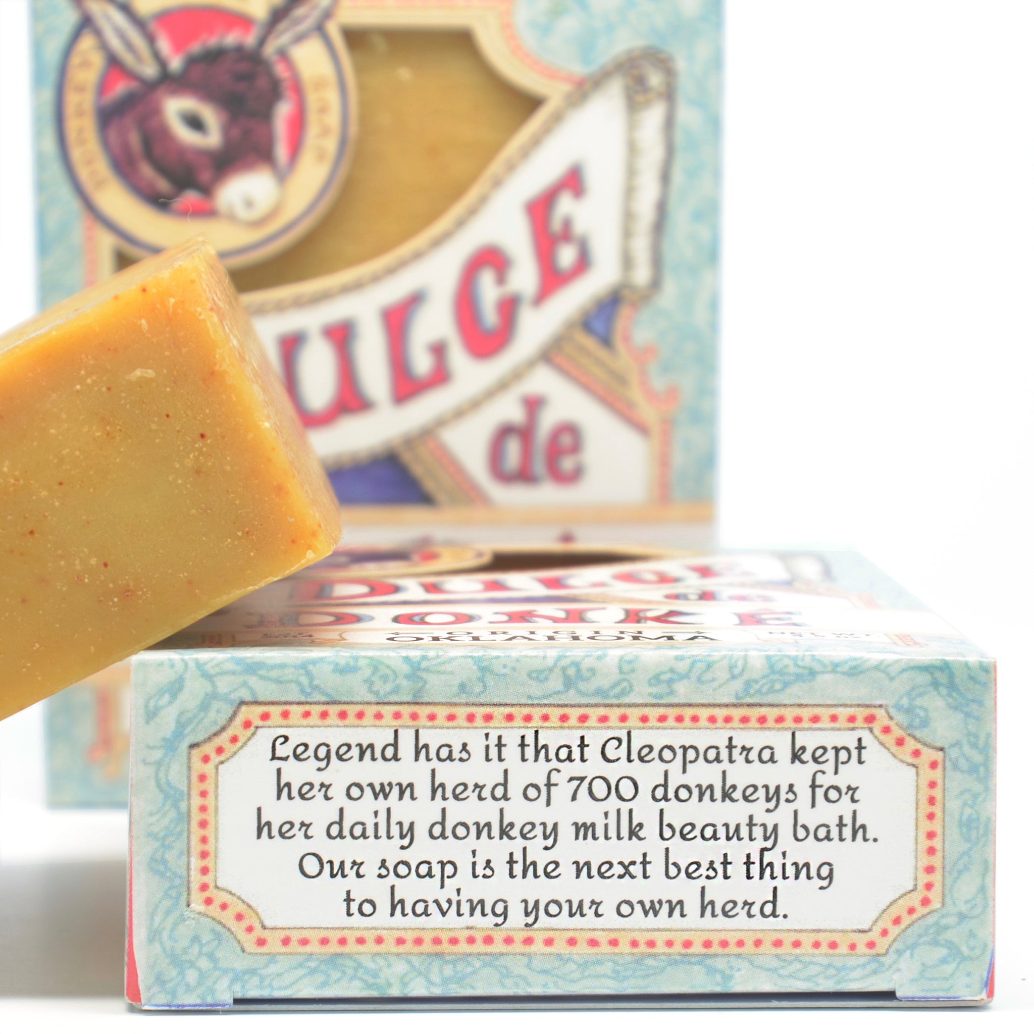 Orange Turmeric Donkey Milk Soap 4.5 oz