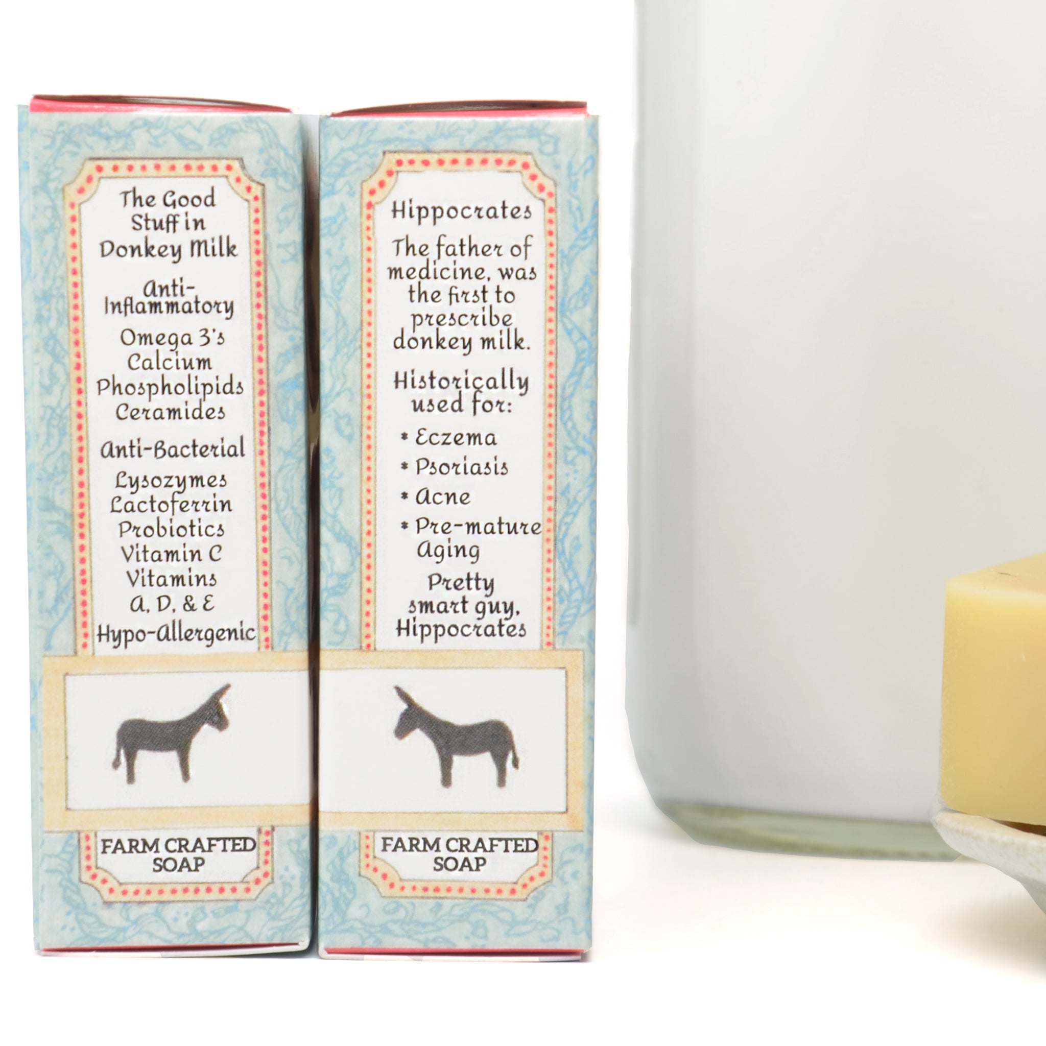 Pure Unscented Donkey Milk Soap 4.5 oz