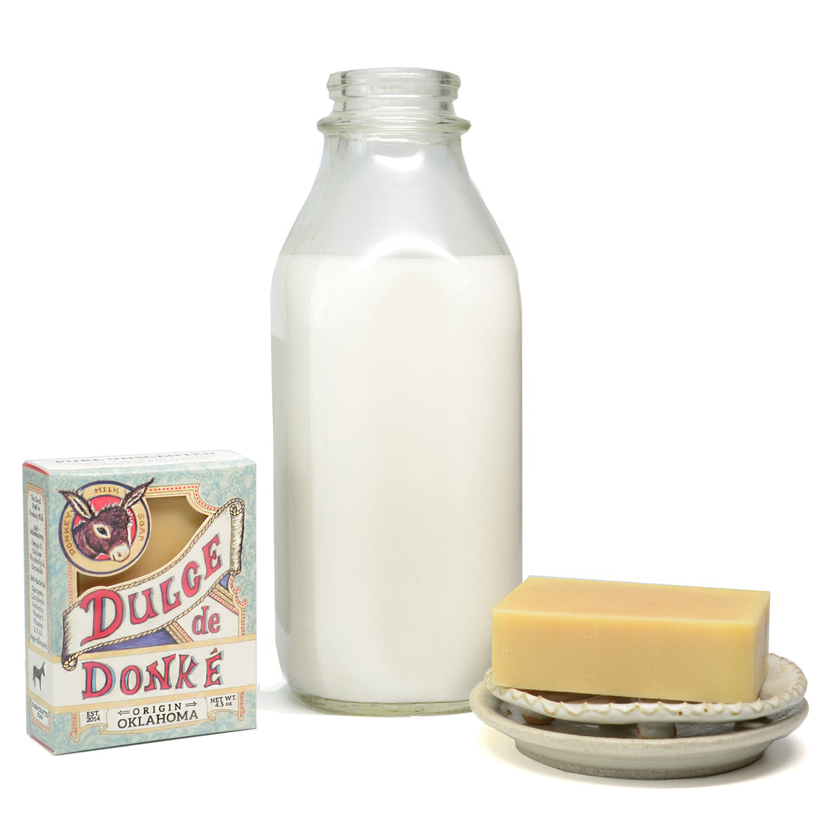 Pure Unscented Donkey Milk Soap 4.5 oz – Dulcededonke