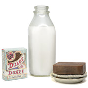 Jabón exfoliante con leche de burra y café especiado, 4.5 oz